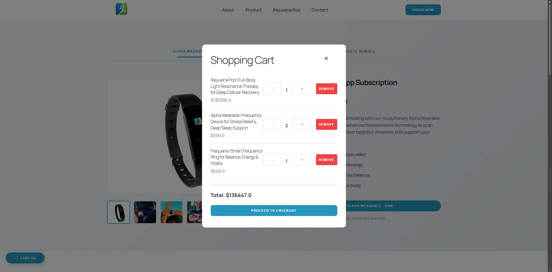 Secure payment processing screen for wellness products, illustrating a clean and trust-focused financial UI.